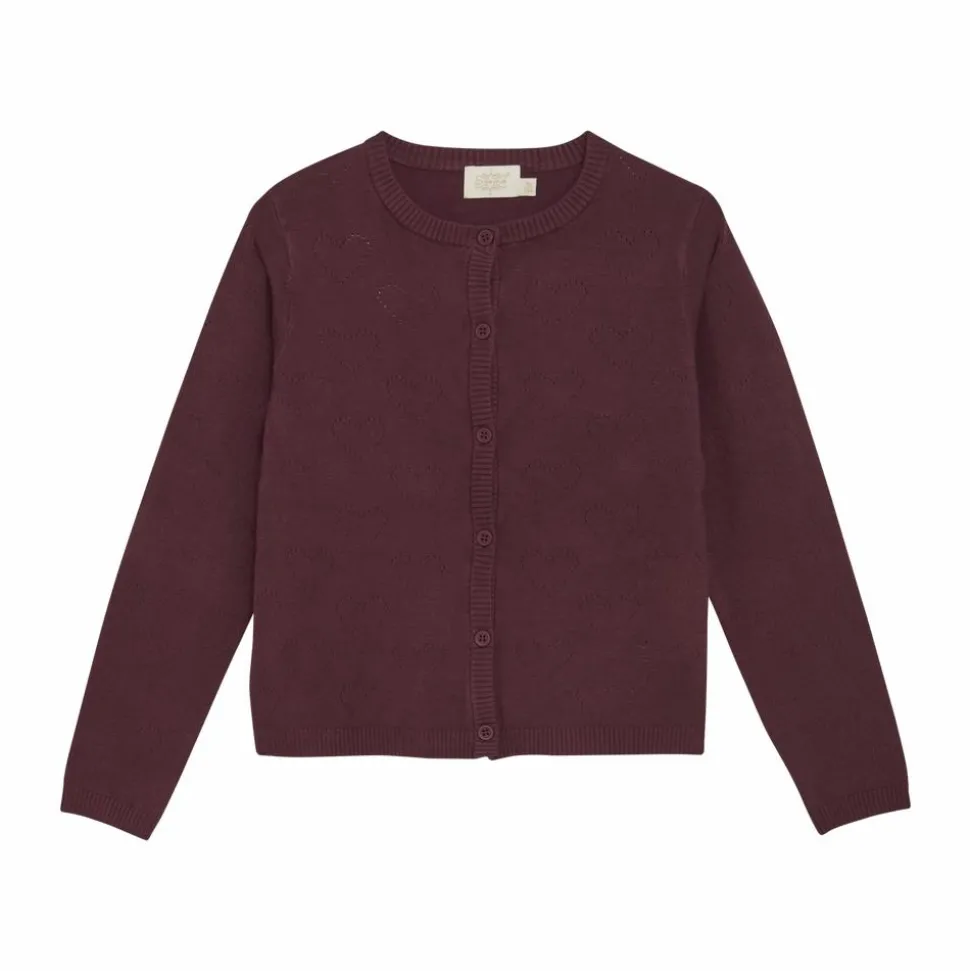 Creamie Pige Cardigan - Vineyard Wine