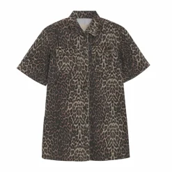 Creamie Pige Kjole - Brown Leo
