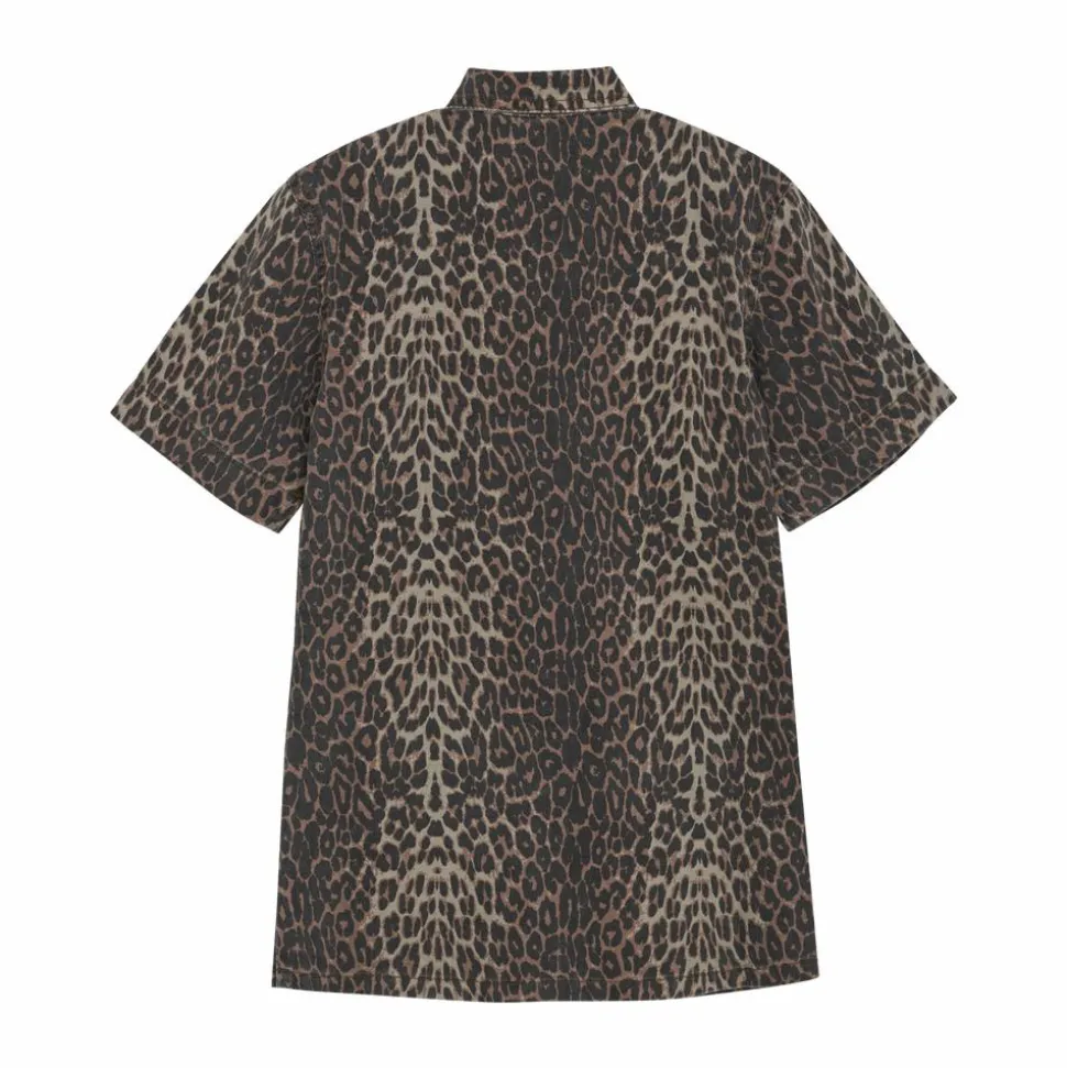 Creamie Pige Kjole - Brown Leo