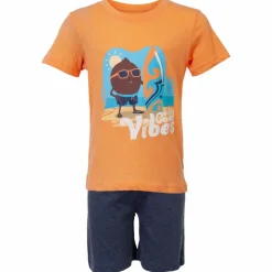 Crossbow Børne Shortssæt - Orange/Blå