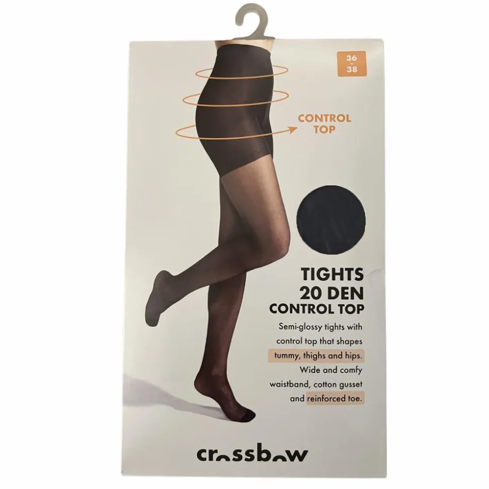 Crossbow Dame Strømpebukser - Black