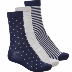 Crossbow Dame Strømper i bambus - Navy Mix