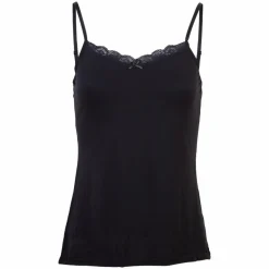 Crossbow Dame Top - Sort