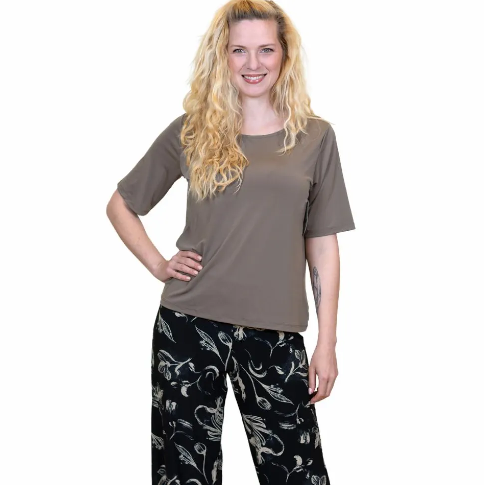 Crossbow Dame T-shirt - Dark Sand