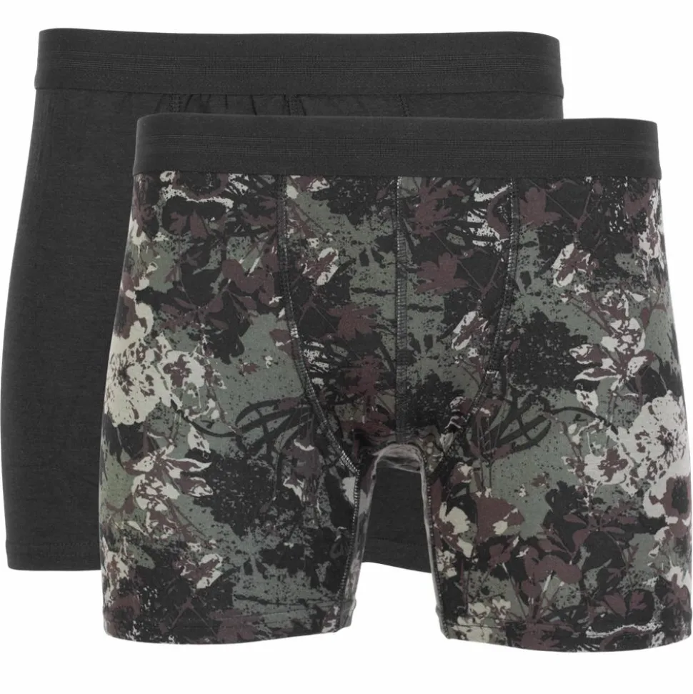 Crossbow Herre Tights i bambus - Army/Sort
