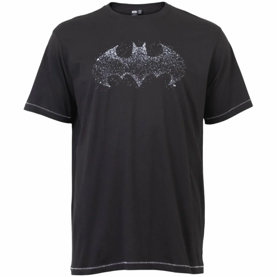 D555 Batman Herre T-shirt - Black