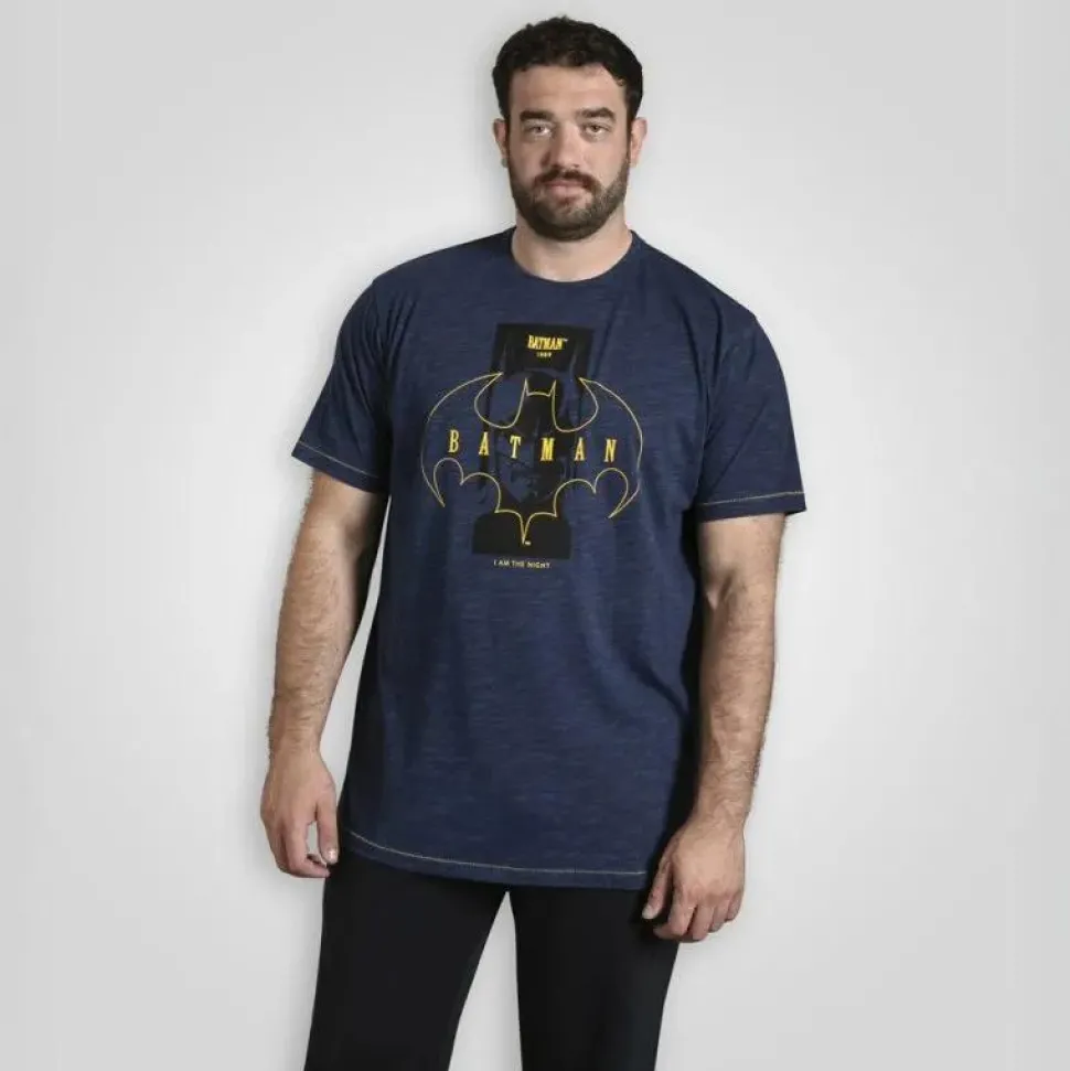 D555 Burnley Herre T-shirt - Blue Reno