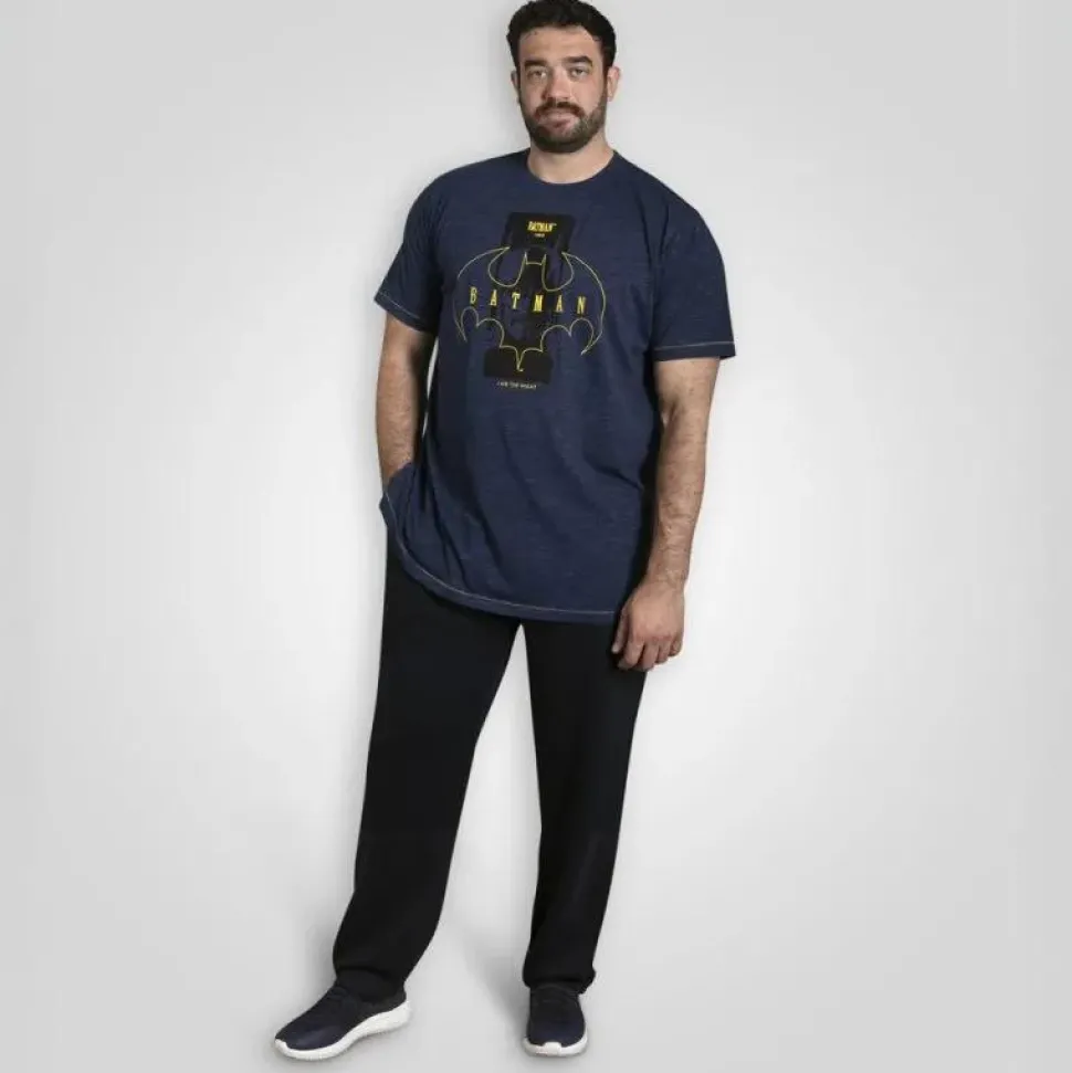 D555 Burnley Herre T-shirt - Blue Reno