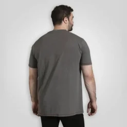 D555 Clydebank Herre T-shirt - Charcoal Marl