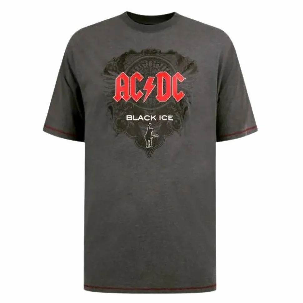 D555 Clydebank Herre T-shirt - Charcoal Marl