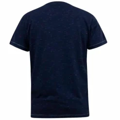 D555 Dennis AC/DC Herre T-shirt Plus Size - Navy Reno