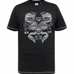 D555 Elijah Herre T-shirt Plus Size - Black