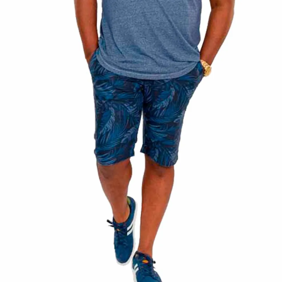 D555 Herre Shorts Plus Size - Navy