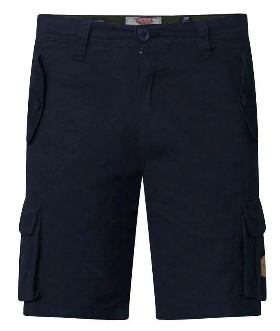 D555 Herre Shorts Plus Size - Navy