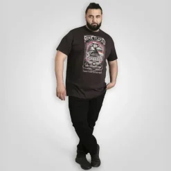 D555 Herre T-shirt - Washed Black