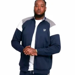 D555 Jeffrey Herre Cardigan Plus Size - Navy