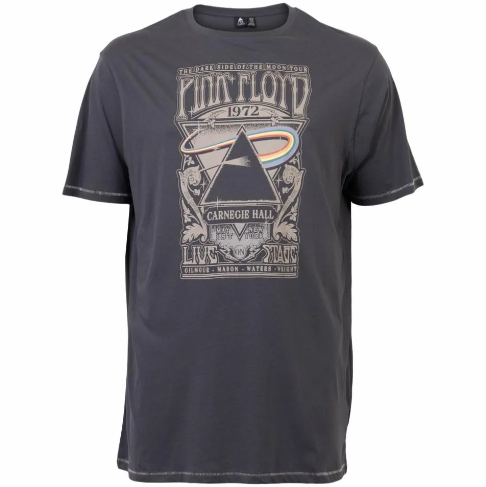 D555 Pink Floyd Herre T-shirt - Dark Grey