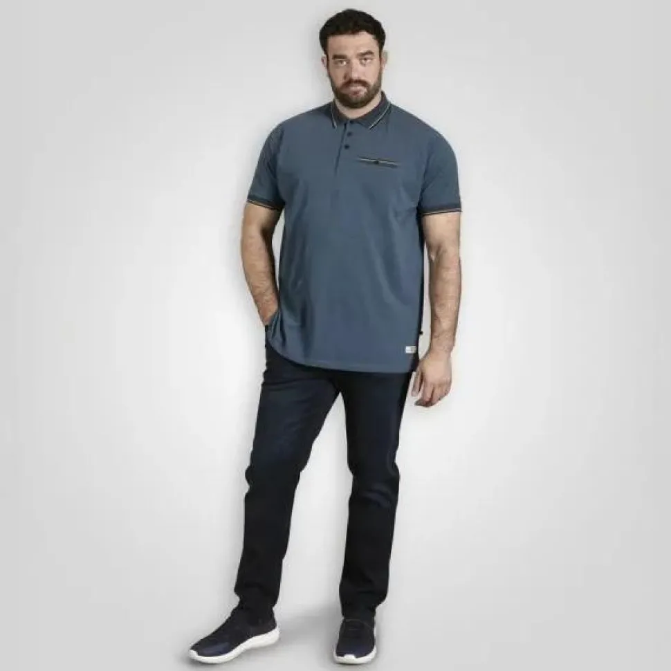 D555 Redditch Herre Polo - Blue