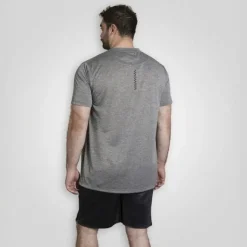D555 Retford Herre Trænings t-shirt - Charcoal Marl