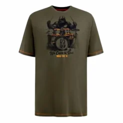 D555 Stockton Herre T-shirt - Khaki