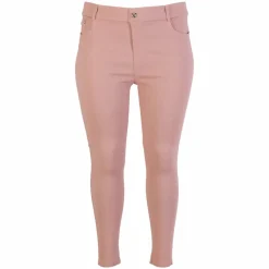 Dame Jeggings Plus Size - Gammel Rosa
