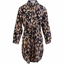 Dame Kjole Plus Size - Beige