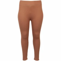 Dame Leggings m. for Plus Size - Karamel