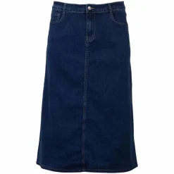 Dame Nederdel - Denim
