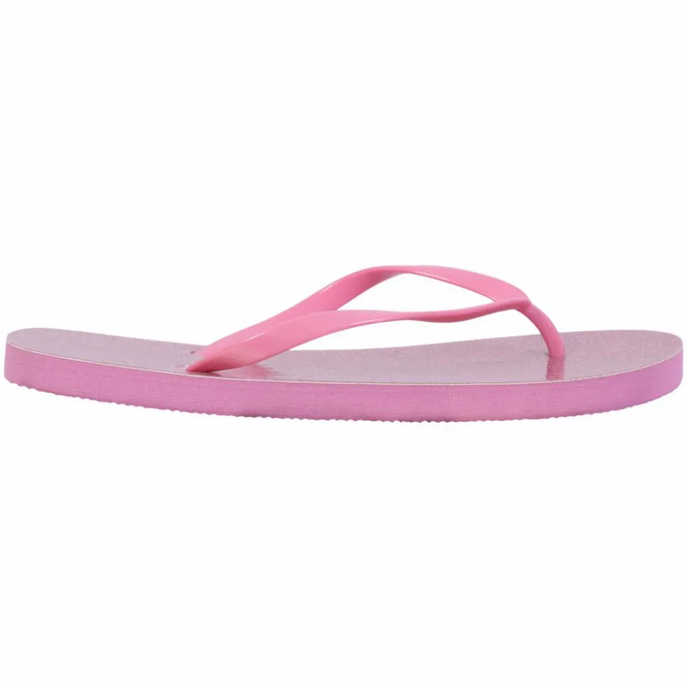 Dame Sandaler m. glimmer - Pink