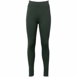 Dame Termoleggings m. for - Grøn