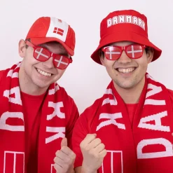 Danmark Unisex Kasket - Rød