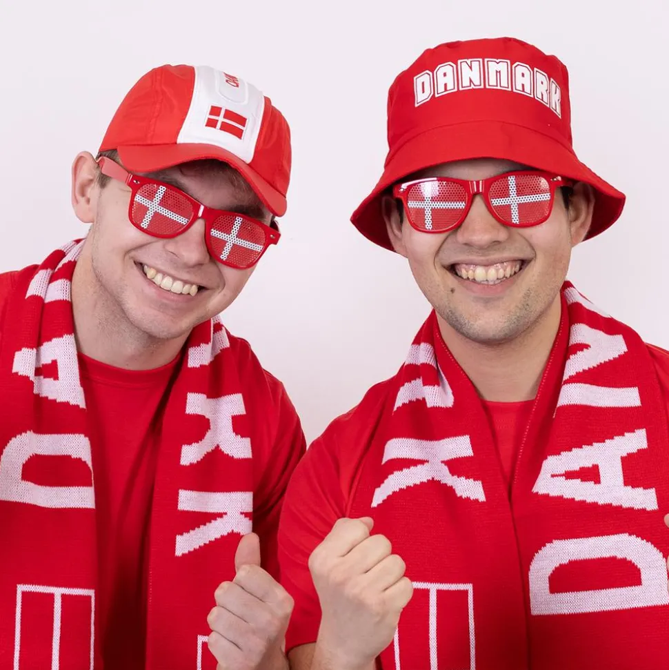 Danmark Unisex Kasket - Rød
