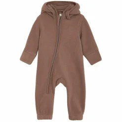 En Fant Børne Fleecedragt - Coca Mocha