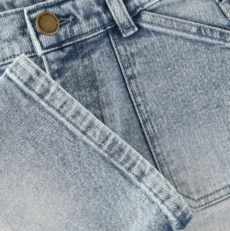 En Fant Børne Shorts - Light Blue Denim