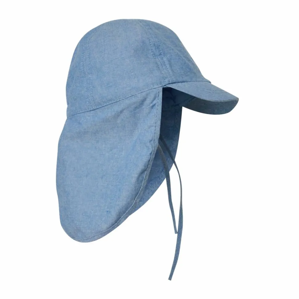 En Fant Børne Solhat - Faded Denim