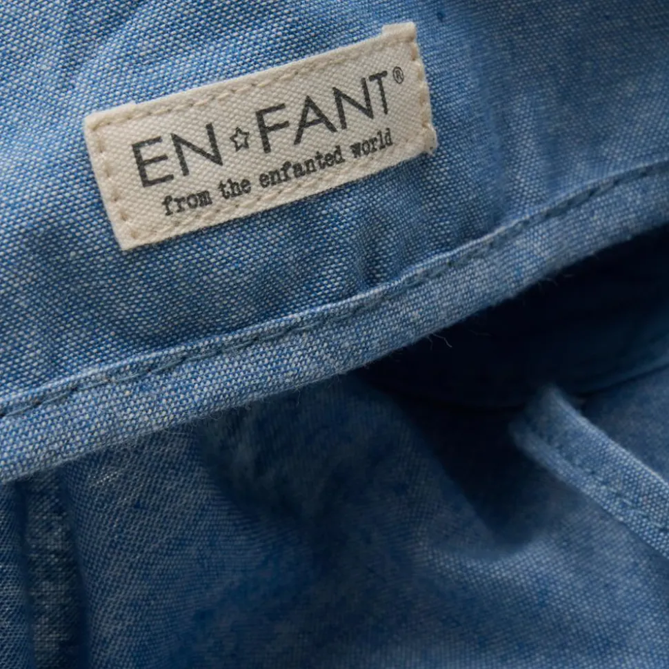 En Fant Børne Solhat - Faded Denim