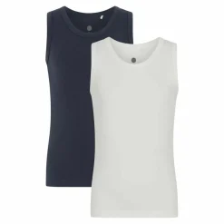 En Fant Børne Tanktop i økologisk bomuld - Parisian Night