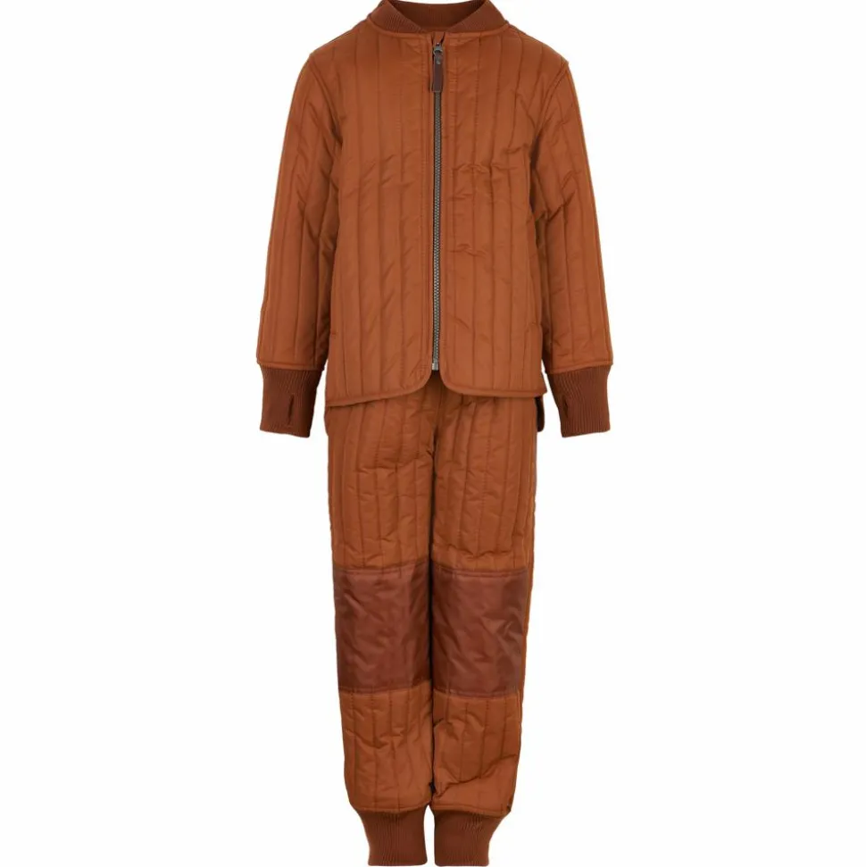 En Fant Børne Termosæt m. BIONIC-FINISH® ECO coating - Leather Brown
