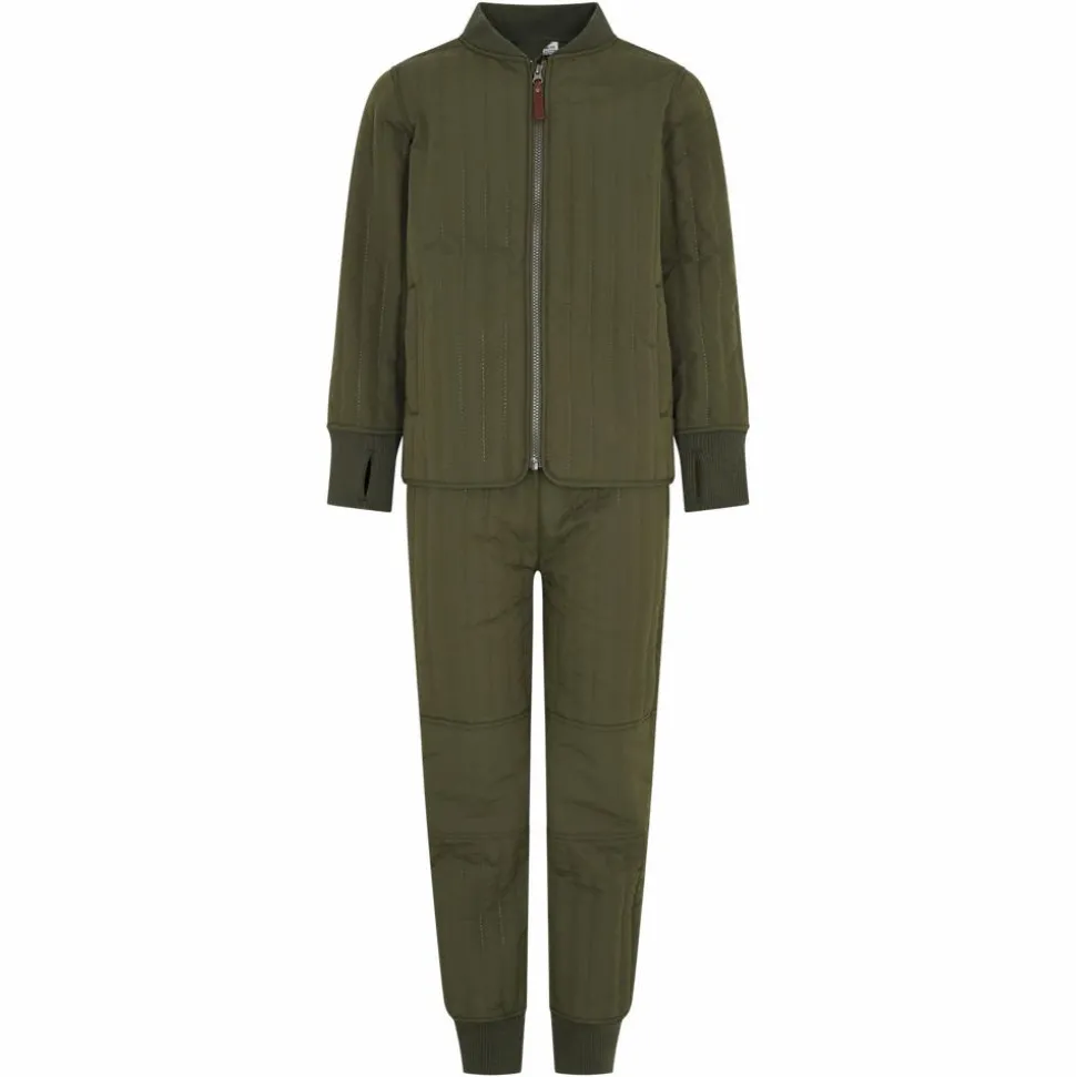 En Fant Børne Termosæt m. BIONIC-FINISH® ECO coating - Ivy Green