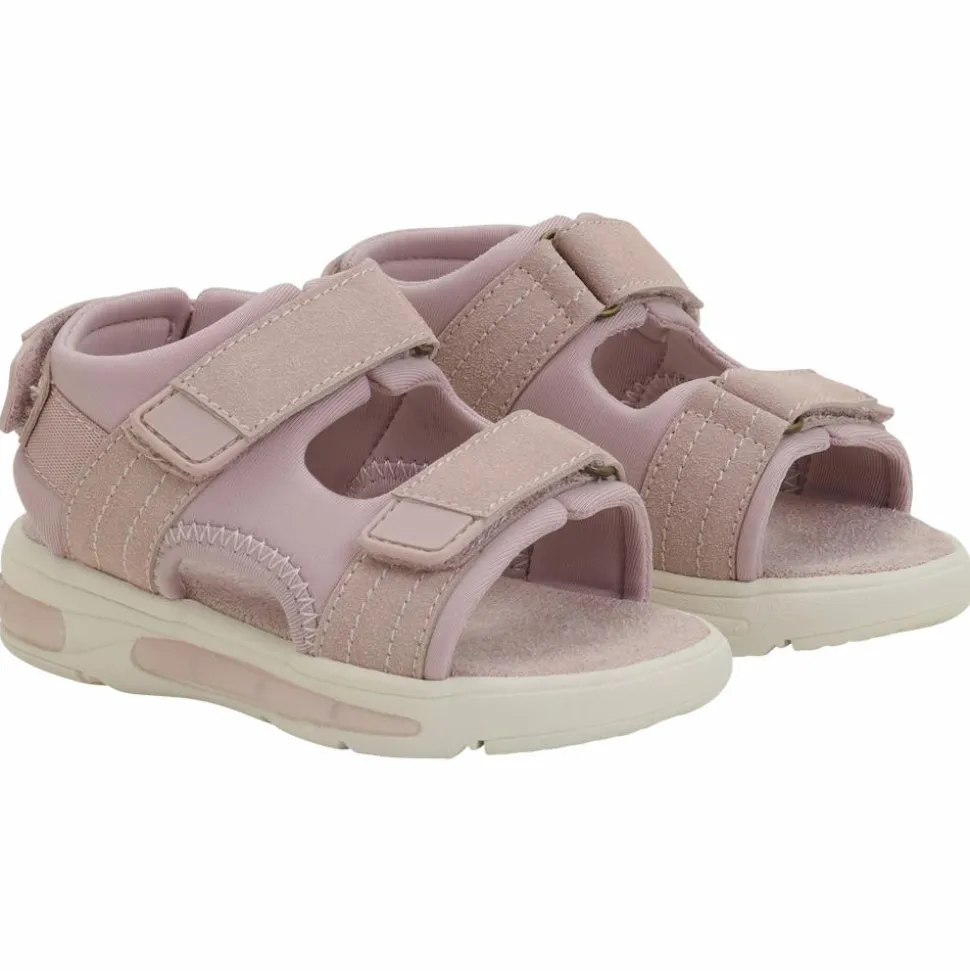En Fant Pige Sandaler m. blink - Sepia Rose