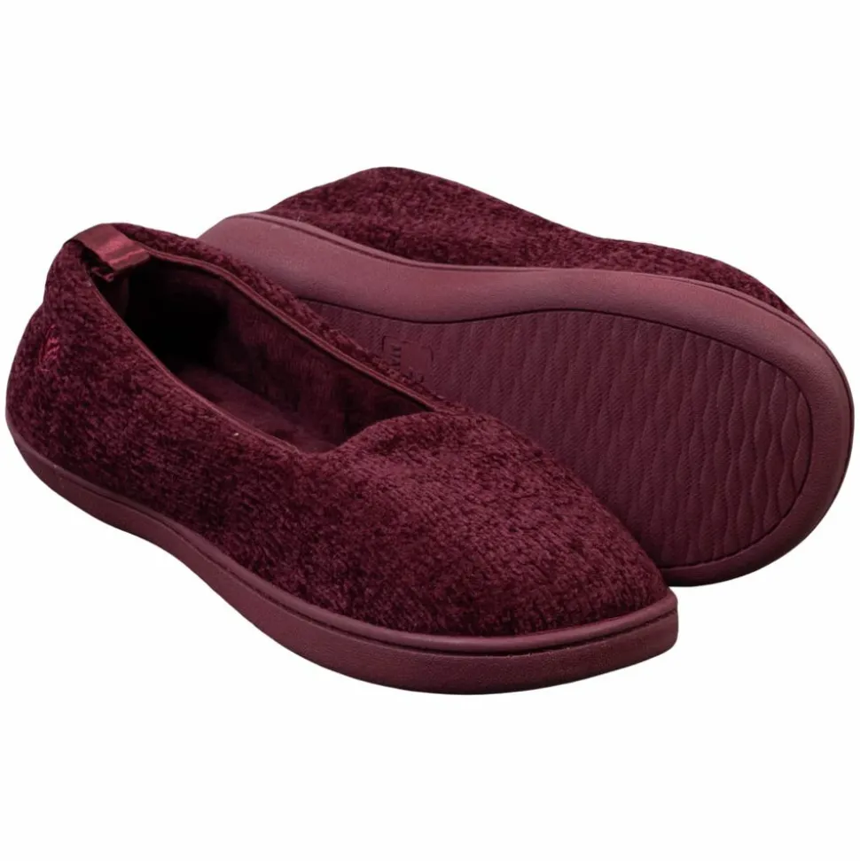 Fanture Dame Hjemmesko - Wine red