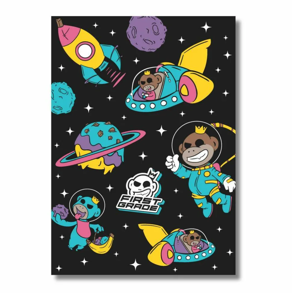FirstGrade Galaxy Børne Plakat - 50X70CM