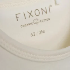 Fixoni Baby Body i økologisk bomuld - Marshmallow