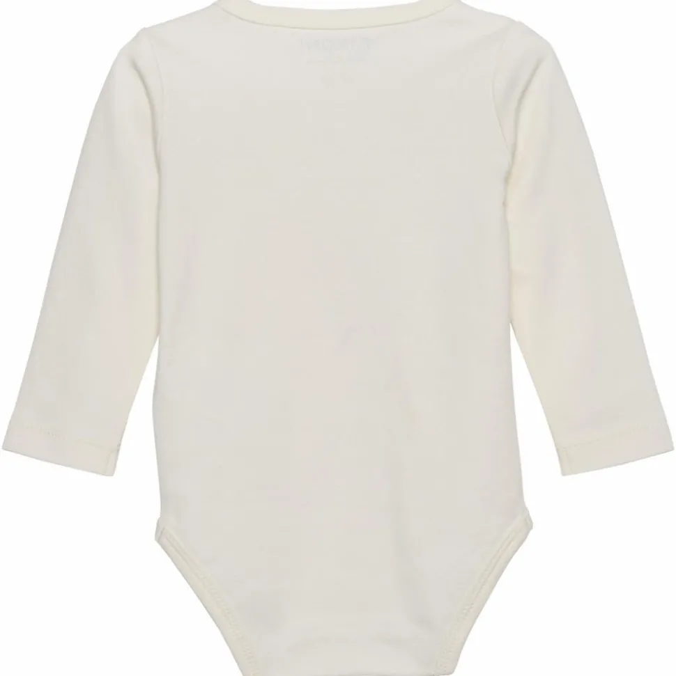 Fixoni Baby Body i økologisk bomuld - Marshmallow