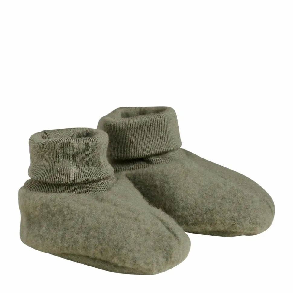 Fixoni Baby Futter i merinould - Deep Lichen Green