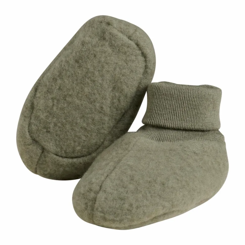 Fixoni Baby Futter i merinould - Deep Lichen Green