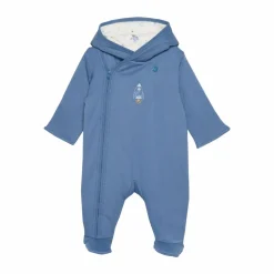 Fixoni Baby Heldragt i økologisk bomuld - Blue Fusion