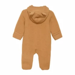 Fixoni Baby Heldragt i merinould - Brown Sugar