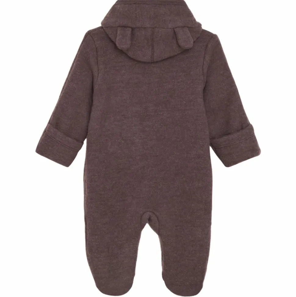 Fixoni Baby Heldragt i merinould - Huckleberry Melange
