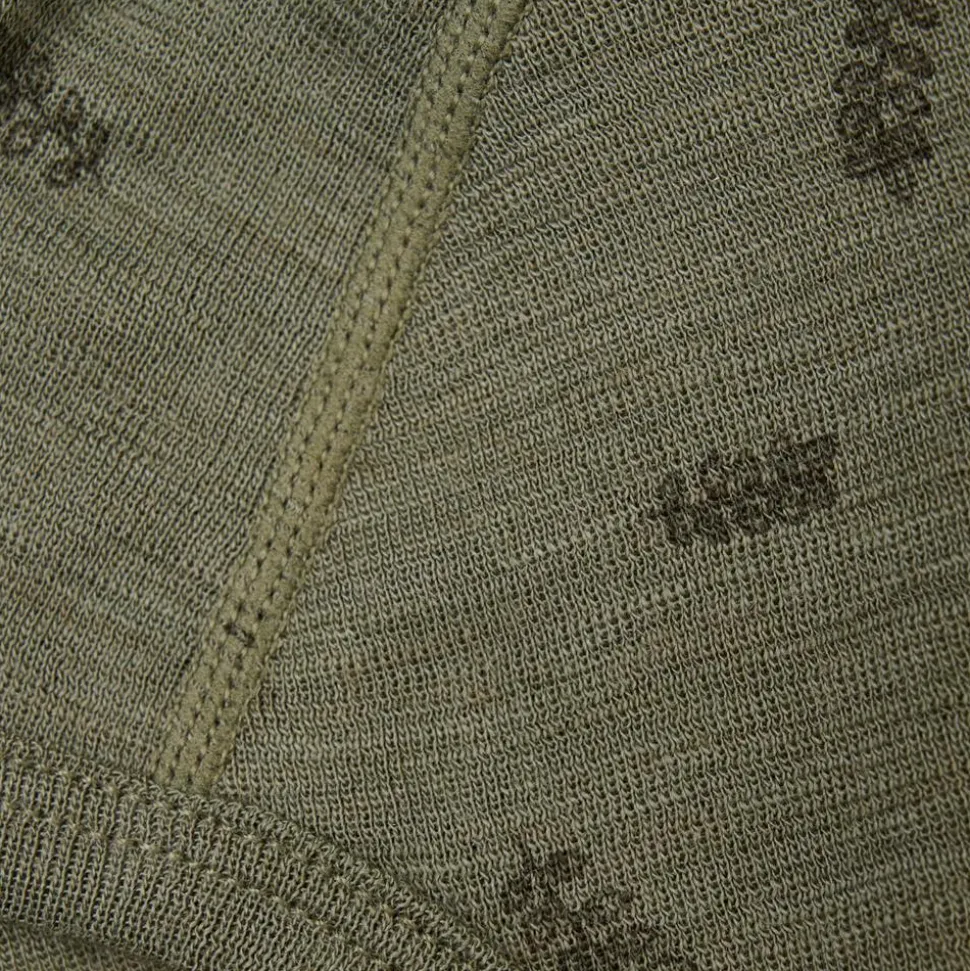 Fixoni Baby Hjelm i uldmix - Deep Lichen Green